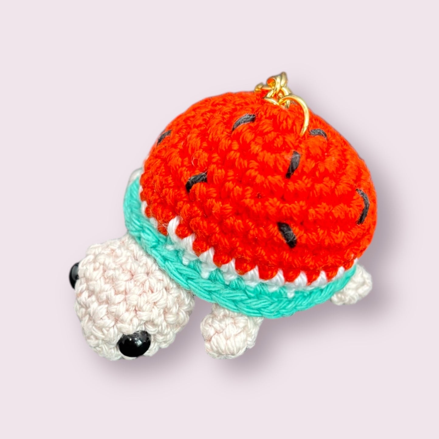 Porte clé tortue fruit