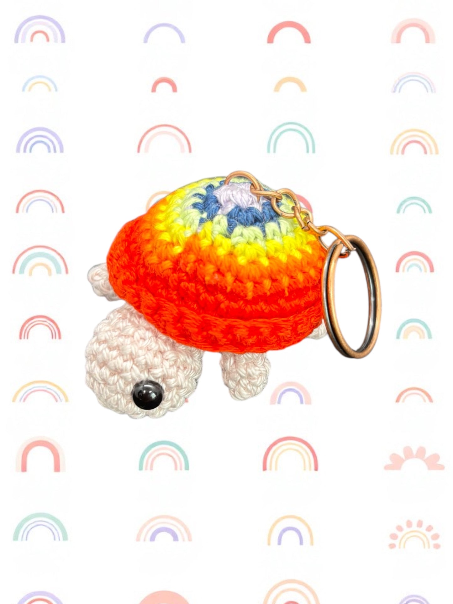 Porte clé tortue couleur