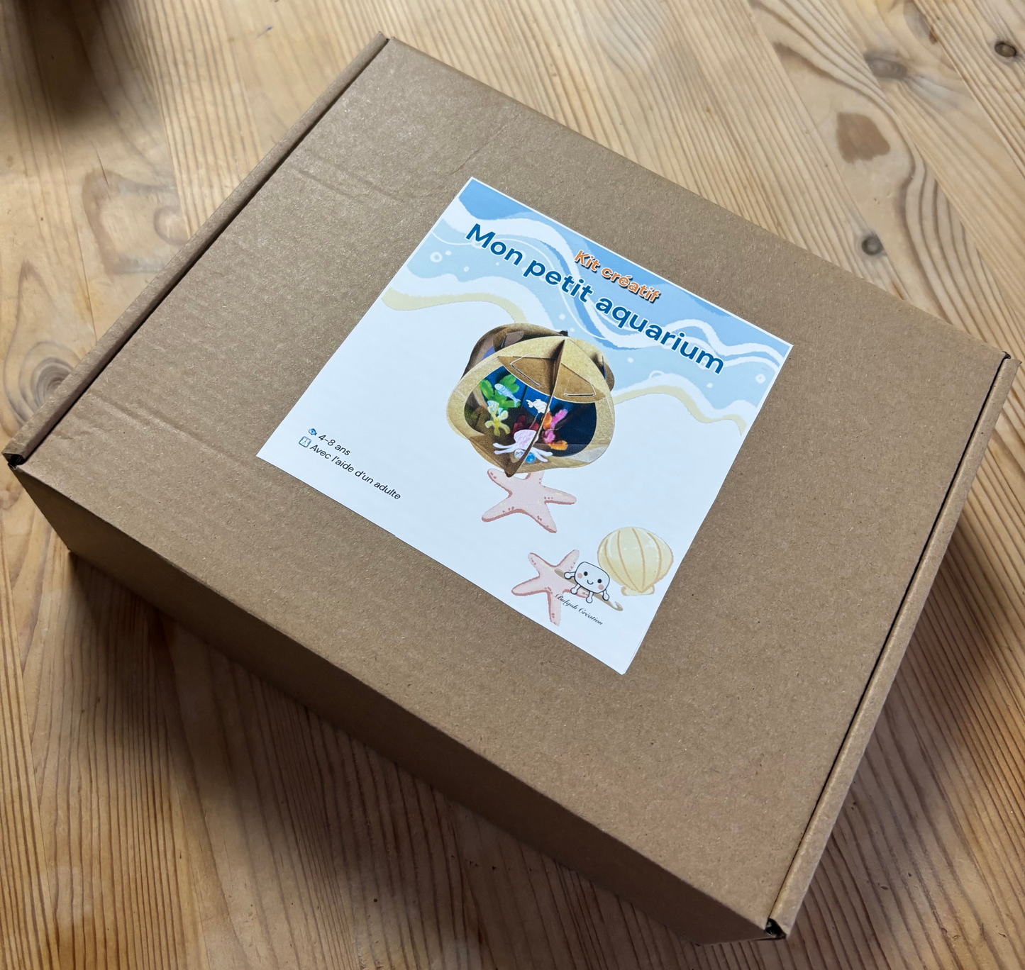 Kit créatif « Mon petit aquarium » 🪸🐡🐙