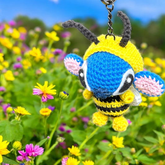 Porte clé stitch kawaï