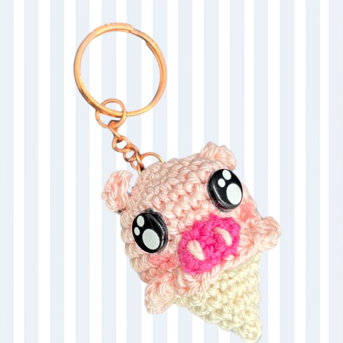 Porte clé glace animal