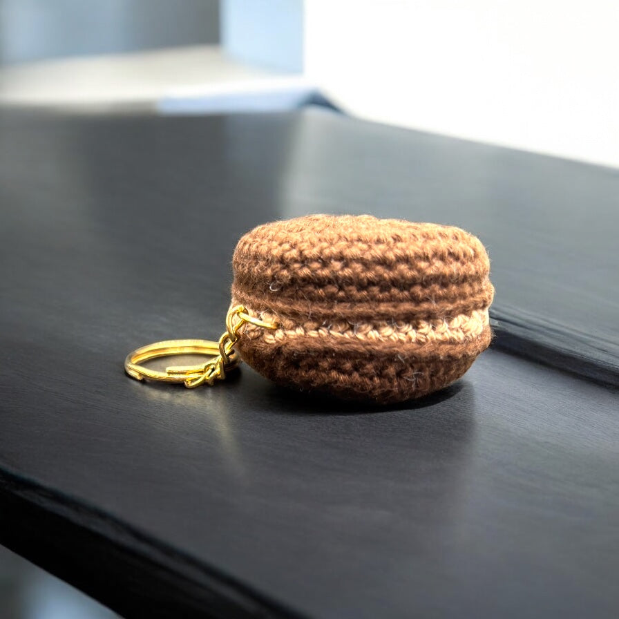 Porte clé macaron
