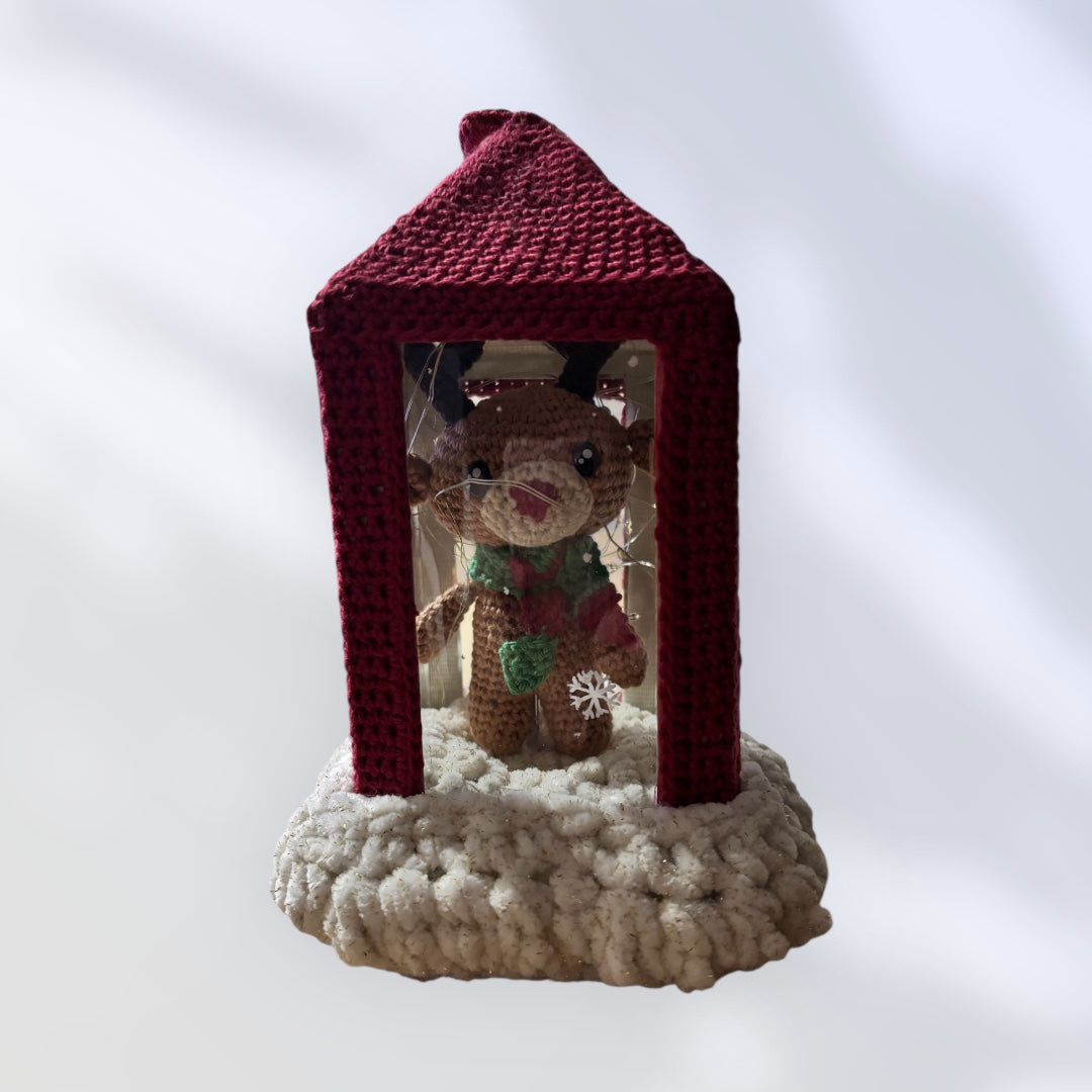 Lanterne renne au crochet 🎄